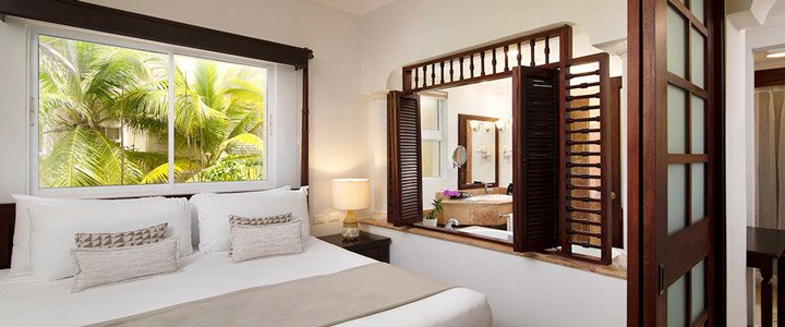 landingpage_vtours_Galerie_03_20250722 Die Zimmer vom Meliá Caribe Beach Resort, dem 5-Sterne-Hotel in der Karibik verschmelzen elegante Architektur und liebevolle Details.