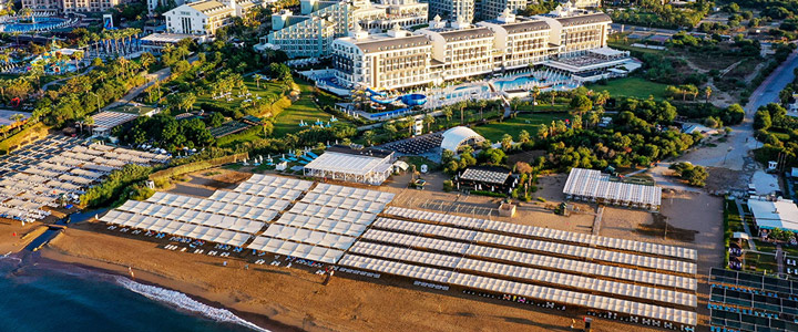 Diamond De Luxe Hotel & Spa 5* - Das 5-Sterne-Hotel befindet sich an der türkischen Riviera im sonnigen Badeort Side.