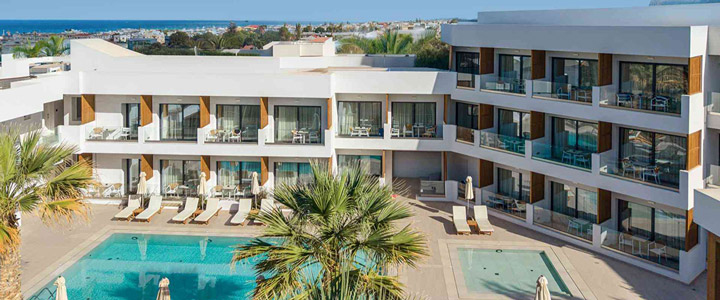 Ruhiges 4-Sterne Aelius Hotel & Spa-Sensus Experience auf Kreta, Griechenland - mit Blick auf das Meer.