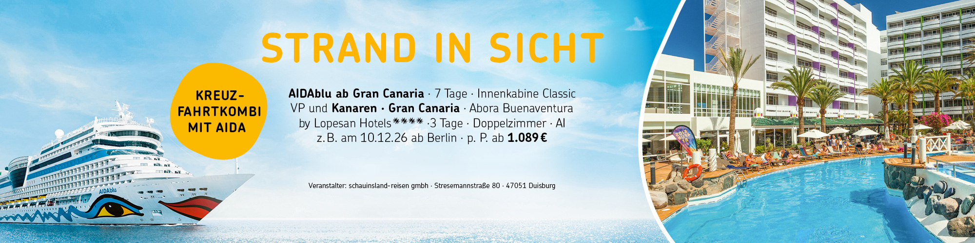 Die nickoSPIRIT gleitet im warmen Abendlicht der untergehenden Sonne über den Fluss, während das Wasser goldene Reflexe trägt, Time to discover.
